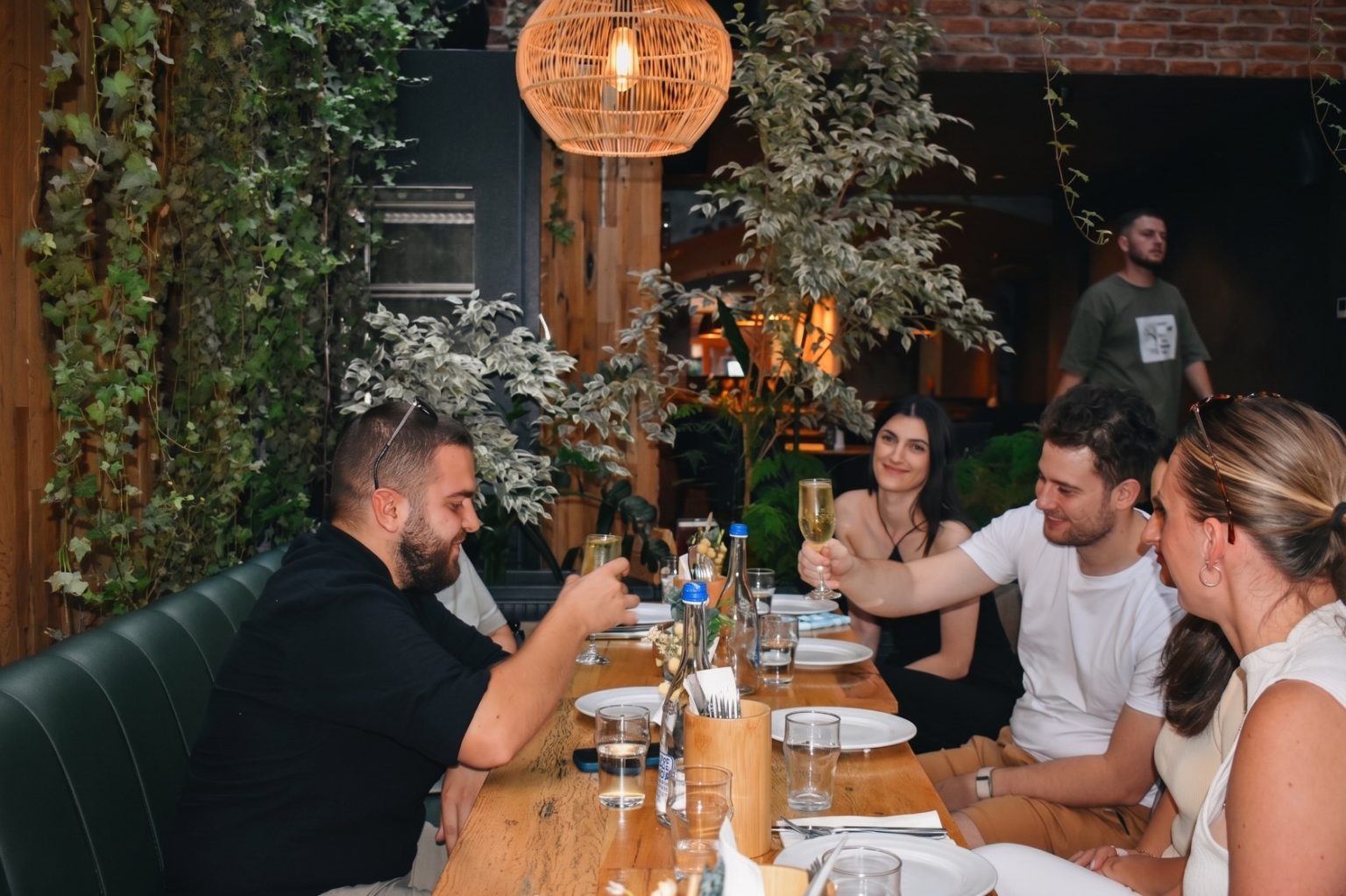Creative Hub event night dinner